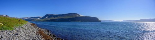 Coast near Heysteri with Hesteyrarfjoerour