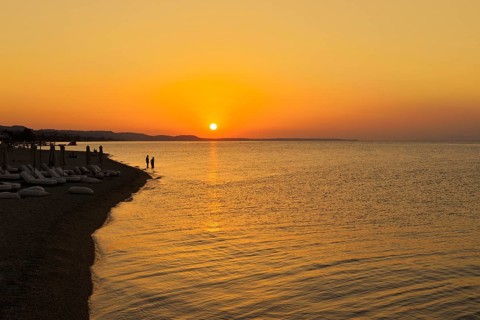 Beach sunset