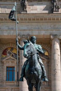 Equestrian statue