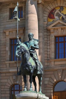 Equestrian statue