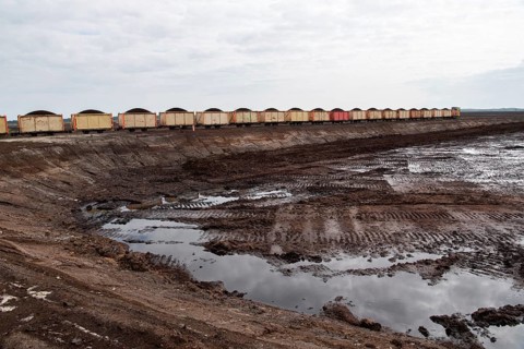 Peat cutting