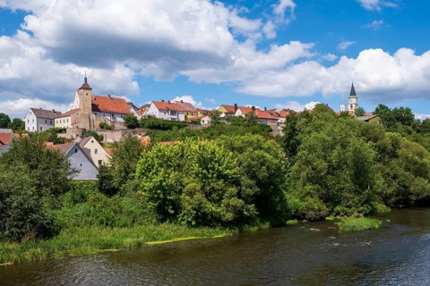 Nabburg above the Naab