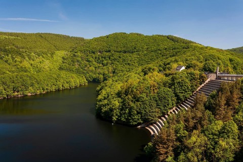 Urftstausee dam