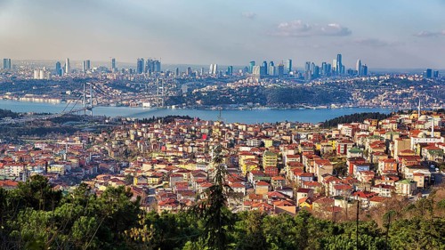 View from the hill