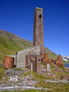 Ruin of a whaling station