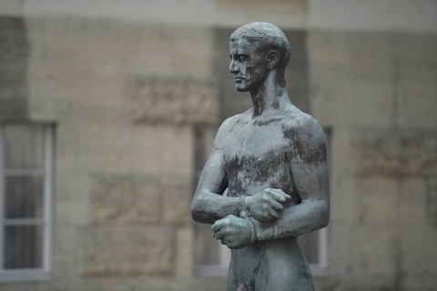 Statue of Richard Scheibe