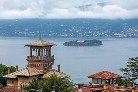 Tower of a villa