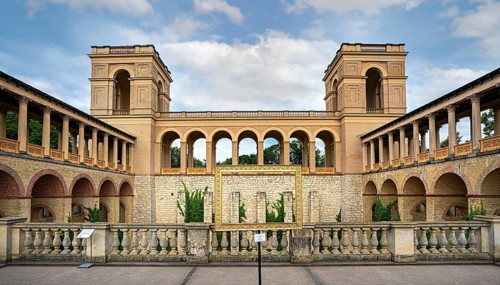 The Belvedere on the Pfingstberg in Potsdam