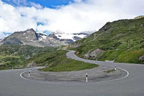 Bernina mountain pass