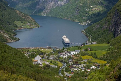 View of Geiranger