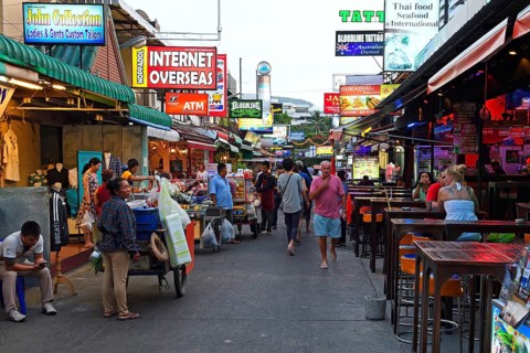 Tourists on Bangla Road