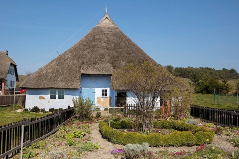 Parish widow's house