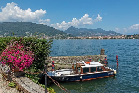 Boat on a mooring