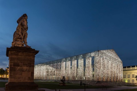 Marta Minujin The Parthenon of Books