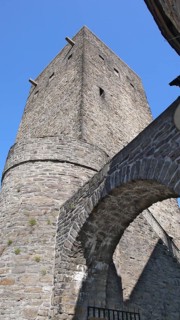 Medieval castle tower of Blankenstein Castle