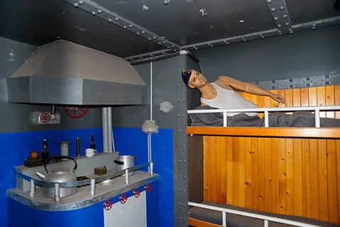 In the submarine