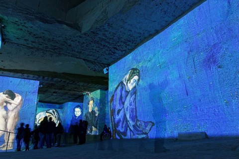 Light and pictureshow Carrieres des Lumieres