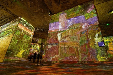 Light and pictureshow Carrieres des Lumieres