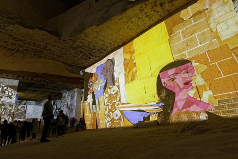 Light and pictureshow Carrieres des Lumieres