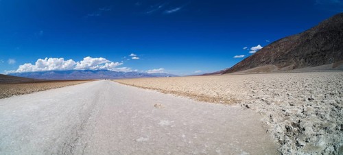 Salt crust in Badwater Basin