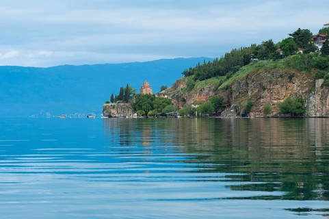 Ohrid and Church of St. John Theologian-Kaneo