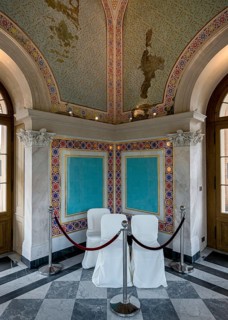 The restored Moorish Cabinet in the Belvedere on the Pfingstberg in Potsdam