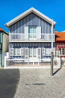 Palheiros typical houses