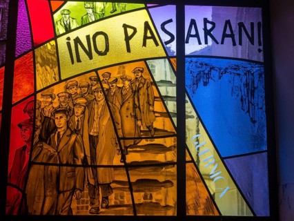 Stained glass window