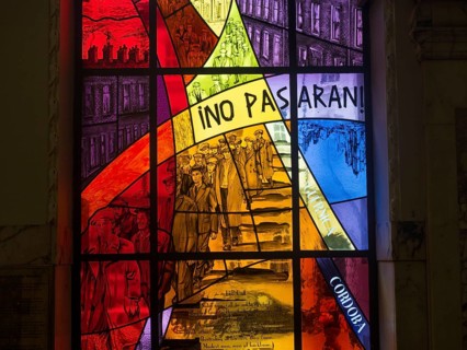 Stained glass window