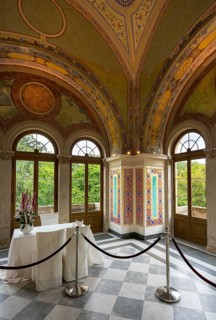 The restored Moorish Cabinet in the Belvedere on the Pfingstberg in Potsdam