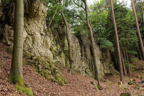 Rock formation Tuerkenfelsen