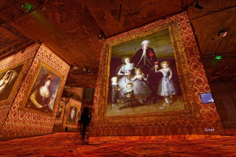 Light and pictureshow Carrieres des Lumieres