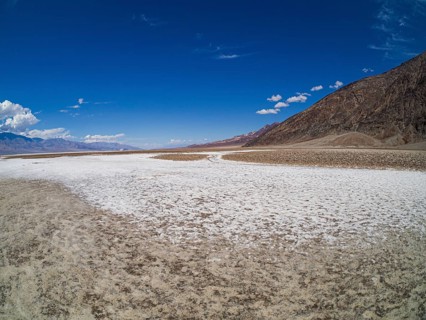 Salt crust in Badwater Basin