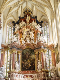 Altarpiece on the high altar