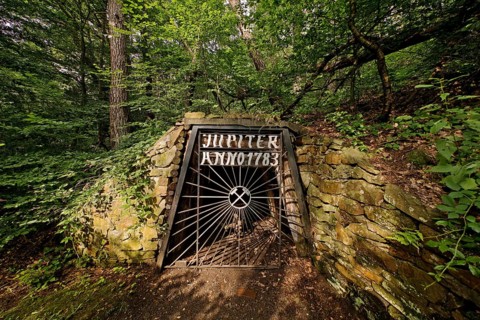 Mouth hole of the former Jupiter colliery