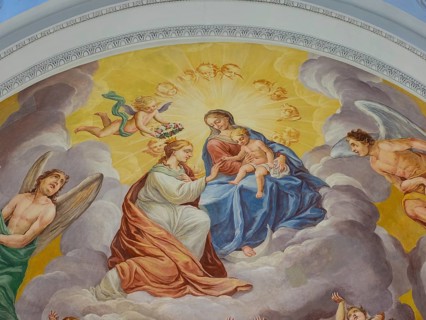 Ceiling fresco
