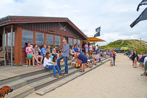 Cult restaurant Sansibar in the dunes of Rantum