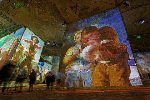 Light and pictureshow Carrieres des Lumieres