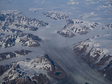 Glacier landscape