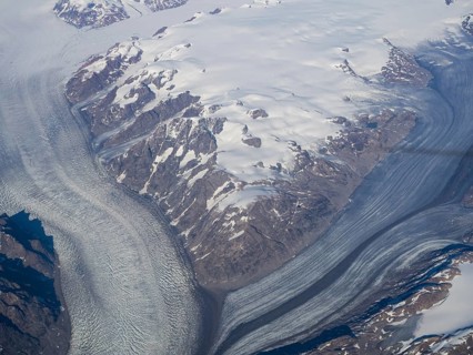Glacier landscape
