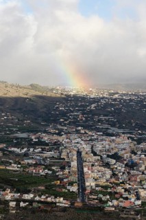 Rainbow over Los Llanos de Aridane