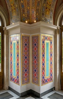 The restored Moorish Cabinet in the Belvedere on the Pfingstberg in Potsdam