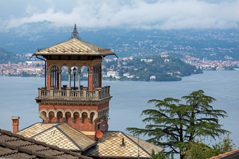 Tower of a villa