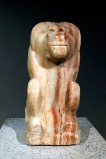 Crouching baboon with the royal name Nar (-mer) ca 3000 BC