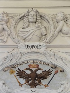 Stucco Bust of Emperor Leopold I