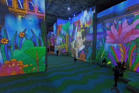 Light and pictureshow Carrieres des Lumieres