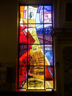 Stained glass window