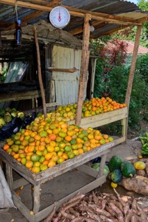 Fruit stand at El Seibo