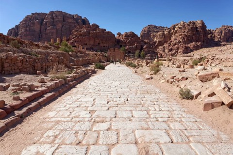 Pavement on Colonnaded Street