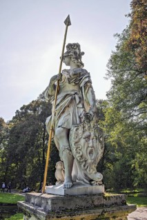Statue of Minerva by Giuseppe Volpini 1722/23